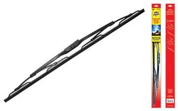 TRU6-28 – RV DESIGNER Windshield Wiper Blade, 28 Inch Length Single Blade Without Spoiler Black Rubber Wiping Element...